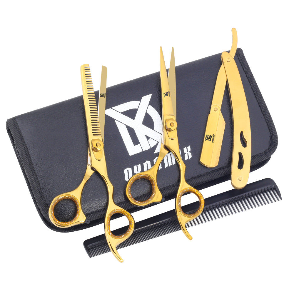 Professional Hair Cutting & Thinning Scissors Set – Barber Shears Salon Kit