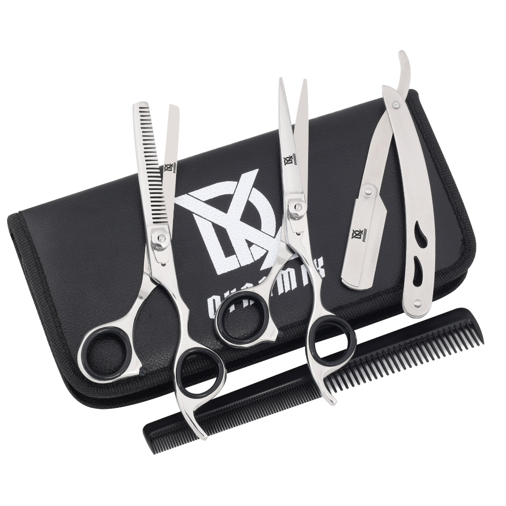 Professional Hair Cutting & Thinning Scissors Set – Barber Shears Salon Kit