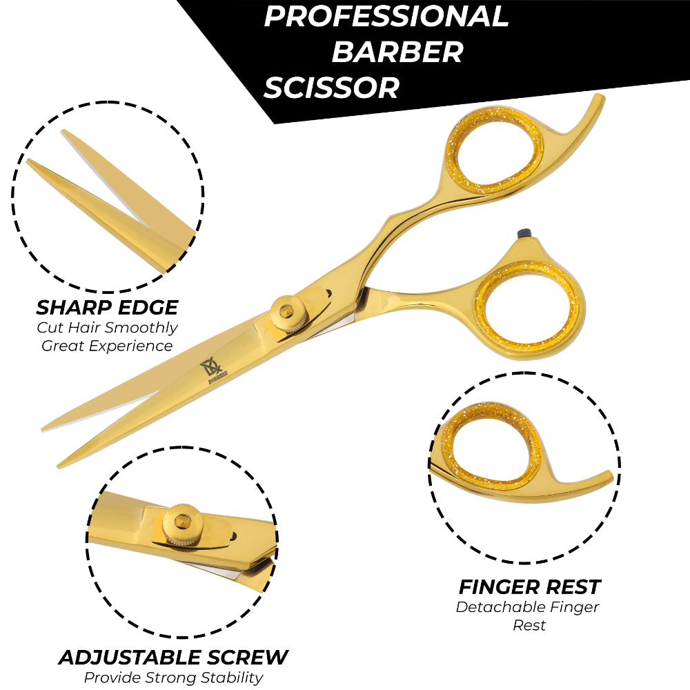 Professional Hair Cutting & Thinning Scissors Set – Barber Shears Salon Kit