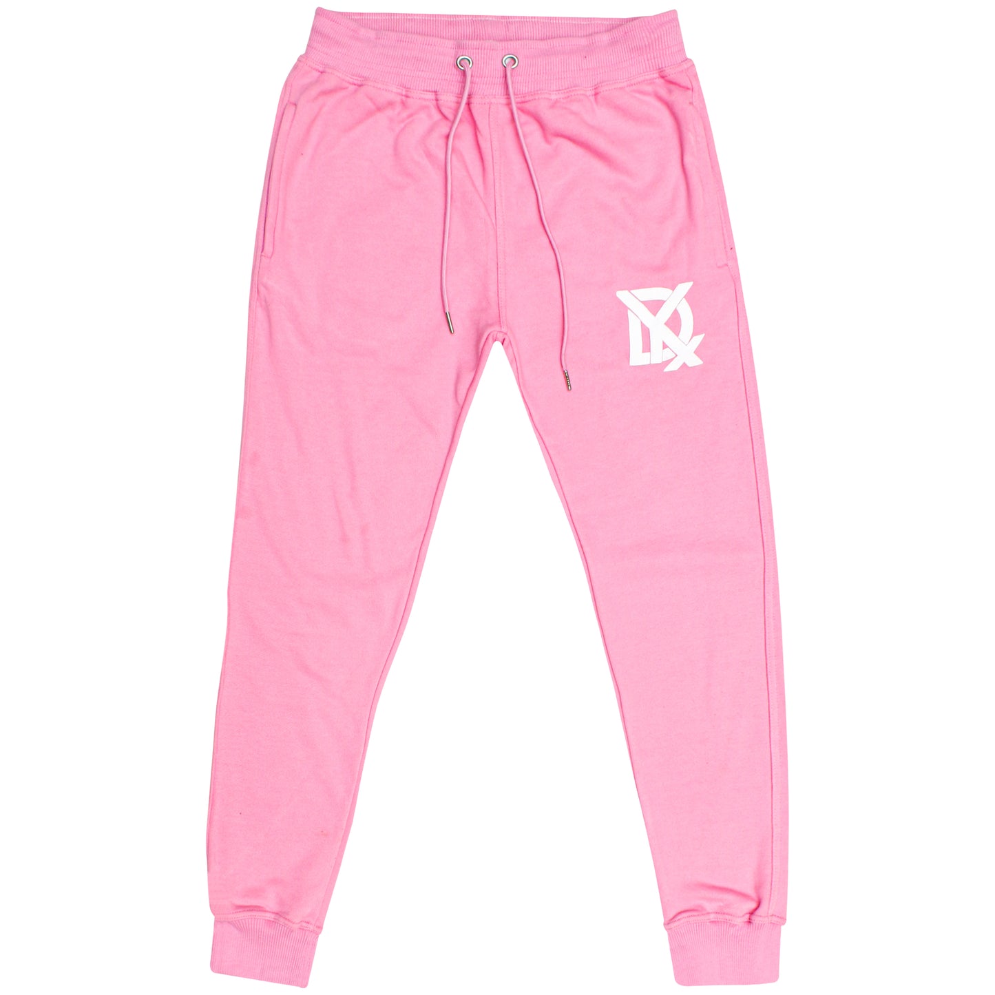 DYX Oversized Baby Pink Unisex Streetwear Crew Neck Sweat suit Sweatshirt & Joggers
