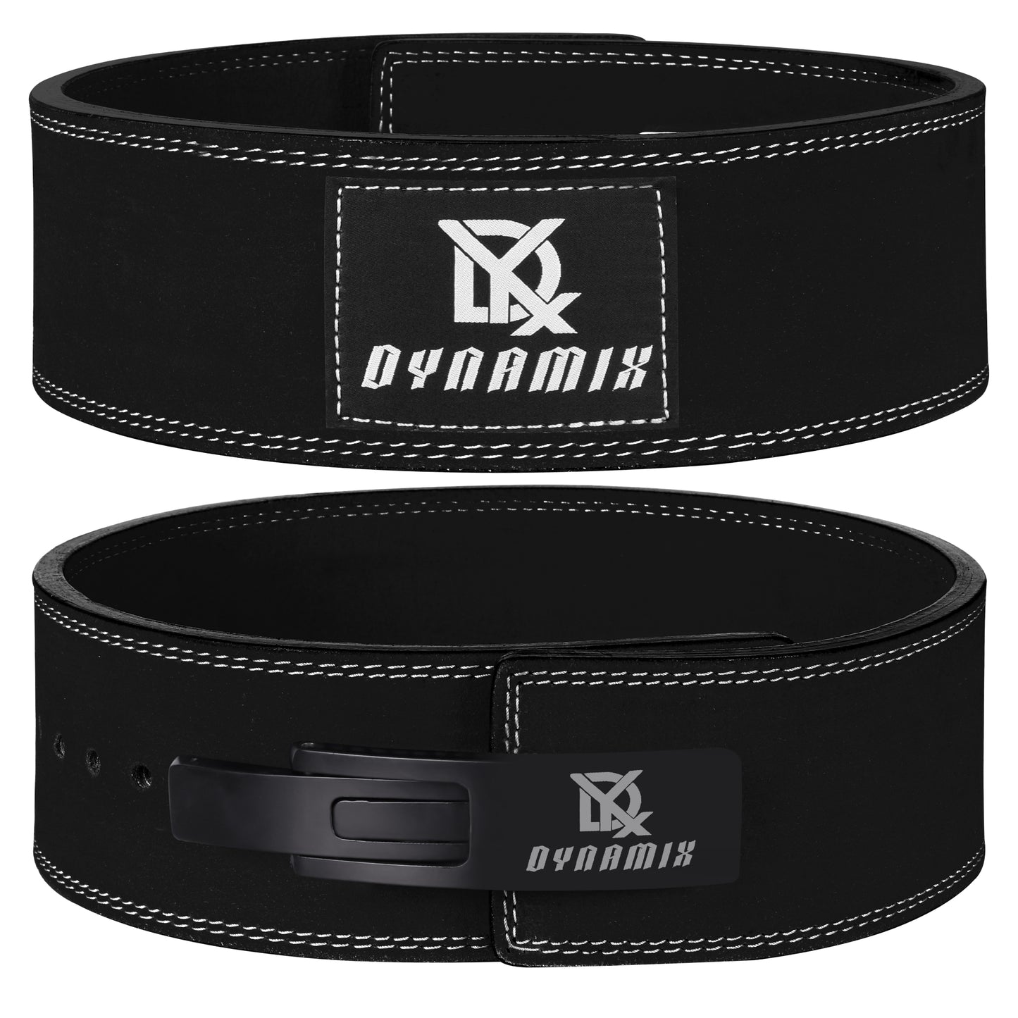 WEIGHT LIFTING LEVER BELT FOR POWERLIFTING IPF BUCKLE MEN & WOMEN STRONGMAN 10MM WORKOUT DEADLIFTS, GENUINE LEATHER GYM BELT