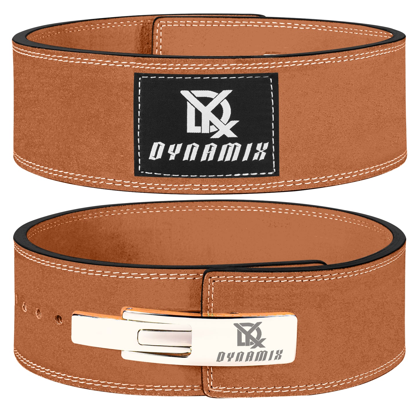 WEIGHT LIFTING LEVER BELT FOR POWERLIFTING IPF BUCKLE MEN & WOMEN STRONGMAN 10MM WORKOUT DEADLIFTS, GENUINE LEATHER GYM BELT