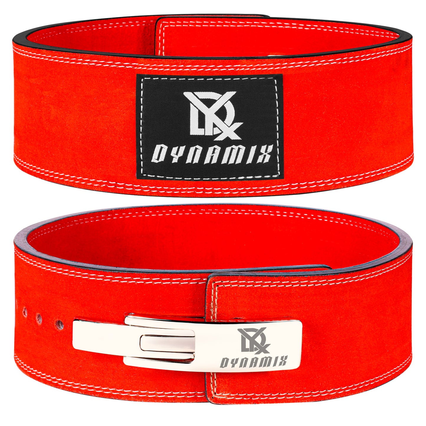 WEIGHT LIFTING LEVER BELT FOR POWERLIFTING IPF BUCKLE MEN & WOMEN STRONGMAN 10MM WORKOUT DEADLIFTS, GENUINE LEATHER GYM BELT