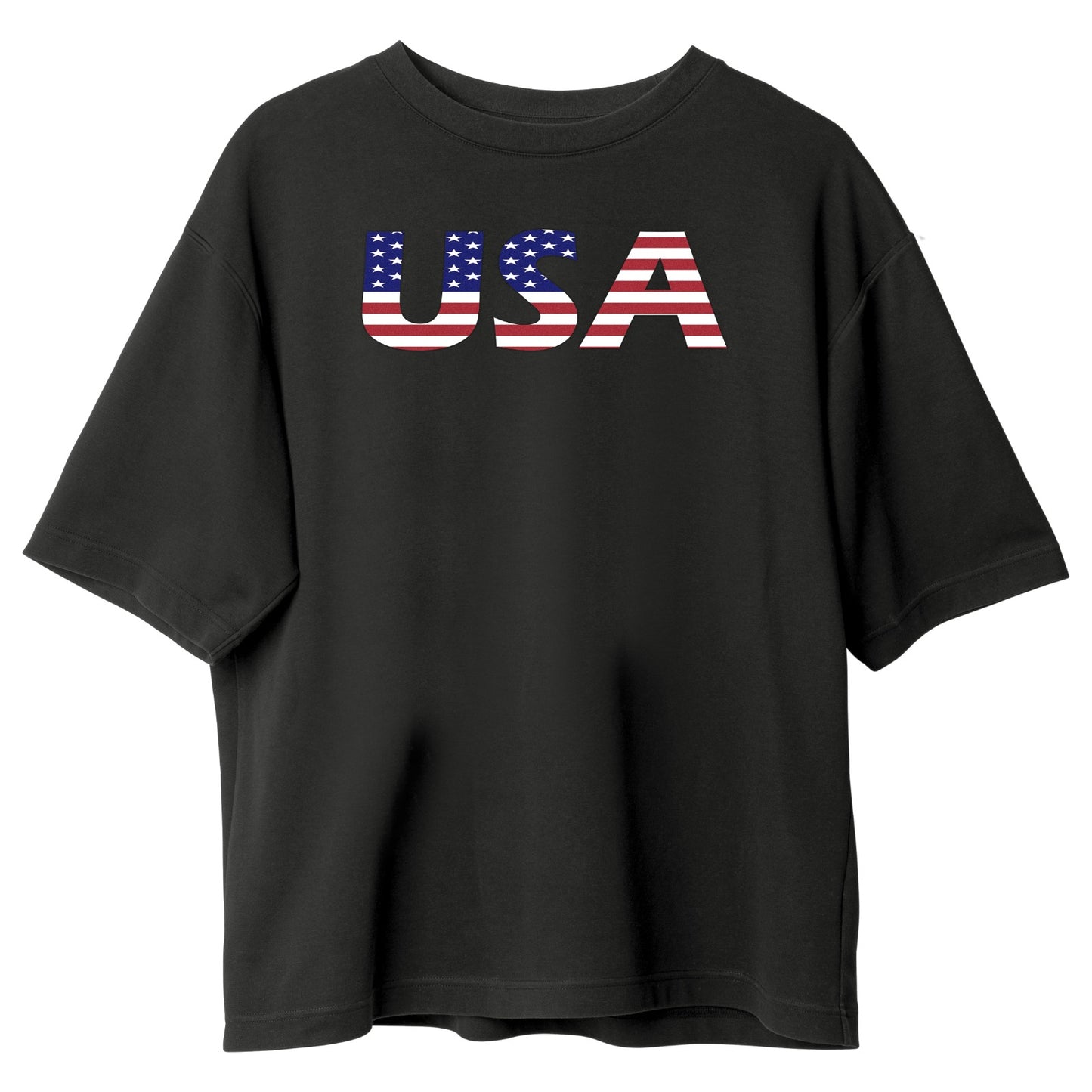 Dynamix USA Olive Green/Black Unisex T-shirt Crew/Round Neck 100% Cotton Gym/Casual Tee
