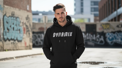 Men’s Oversized Hoodie 3D Embroidered Streetwear Fleece Pullover By Dynamix