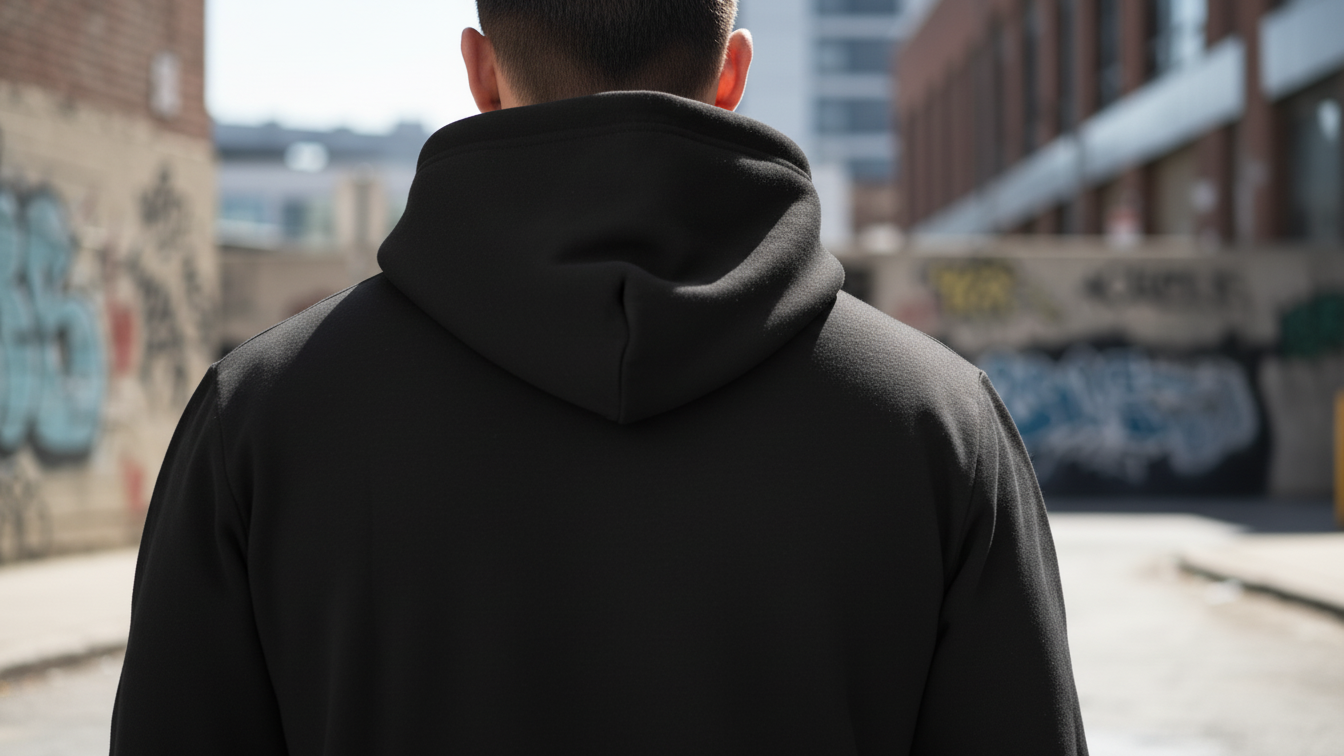 Men’s Oversized Hoodie 3D Embroidered Streetwear Fleece Pullover By Dynamix