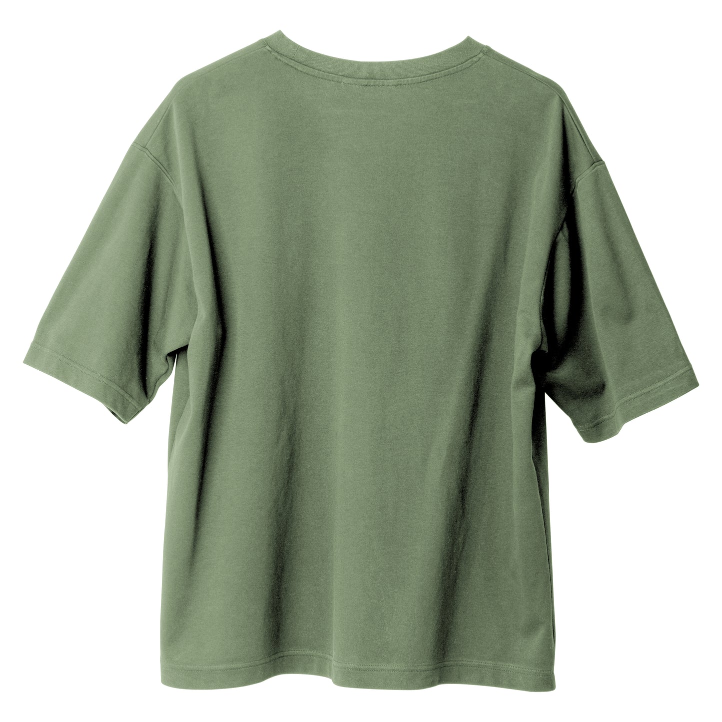 Dynamix Graphic Print "Yeah Buddy" T-Shirt Unisex Slim Fit 100% Cotton Tee For Gym Workout/Causal  Olive Green/Black