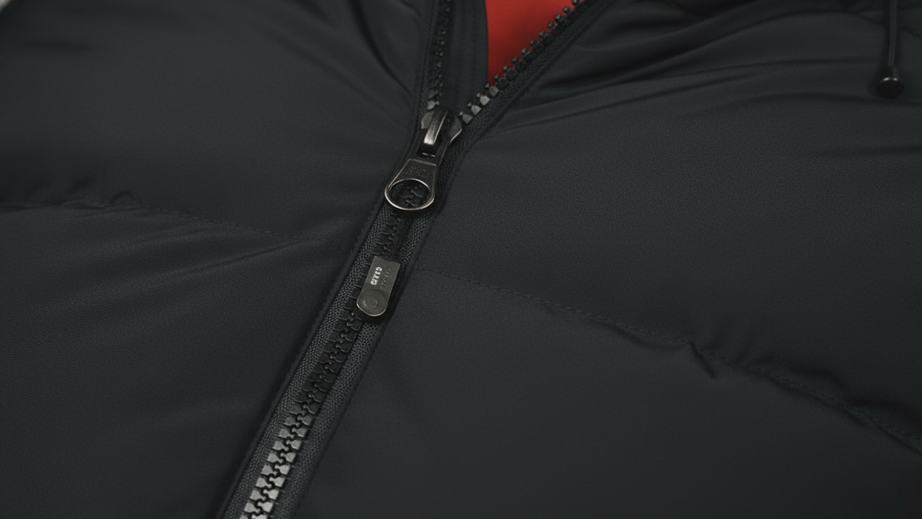 Men’s Black Puffer Jacket Hooded Winter Quilted Warm Lightweight Zip Coat