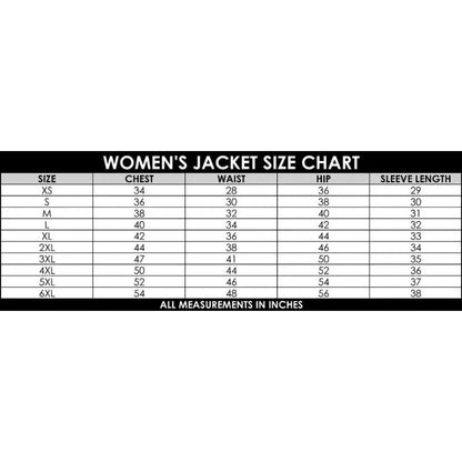 Women’s Black Studded Leather Biker Jacket Motorcycle Punk Rock Moto Coat