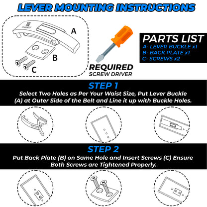 Lever Belts